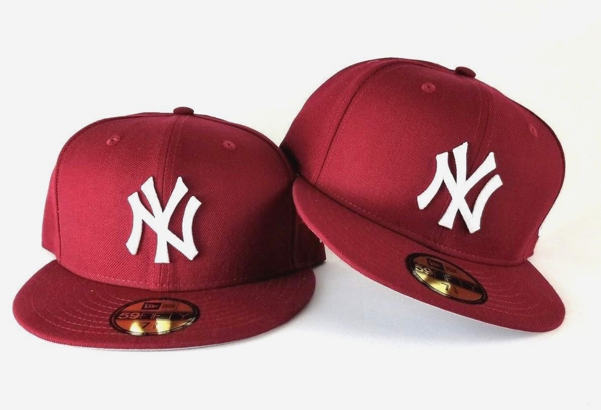 burgundy new york yankees hat